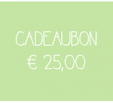 Cadeaubon €25,00
